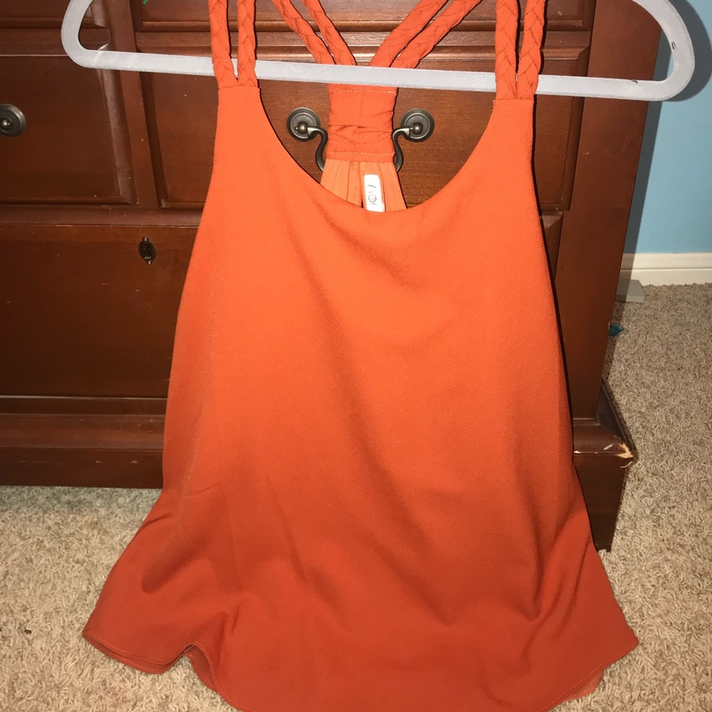 Boutique brand burnt orange tank